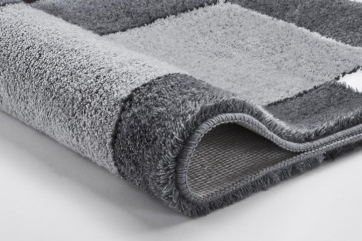 Kleine Wolke Badteppich Padova grau 50 x 65 cm Anthrazit 50 x 65 cm Single, Anthrazit 50 x 65 cm Sin