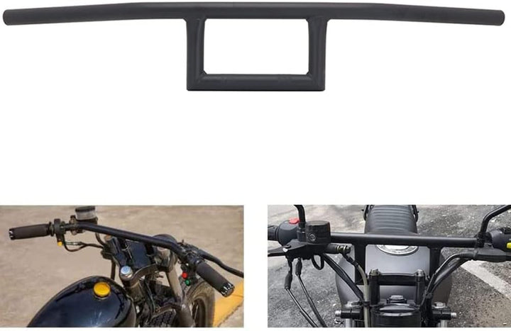 Motorrad-Lenker - 22 mm Lenker Universal für Drag Custom Bobber Chopper Cruiser Softail Dyna Sportst