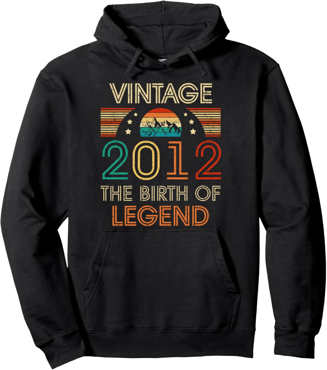 Retro Vintage 2012 Geschenke zum 8. Geburtstag 8 Jahre alt 8 Pullover Hoodie