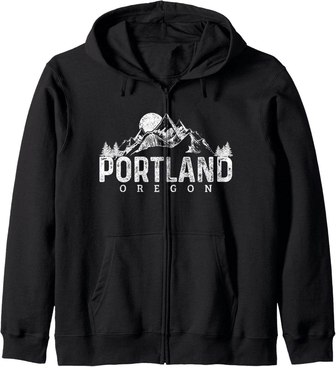 Portland Oregon USA Amerika Souvenir Kapuzenjacke