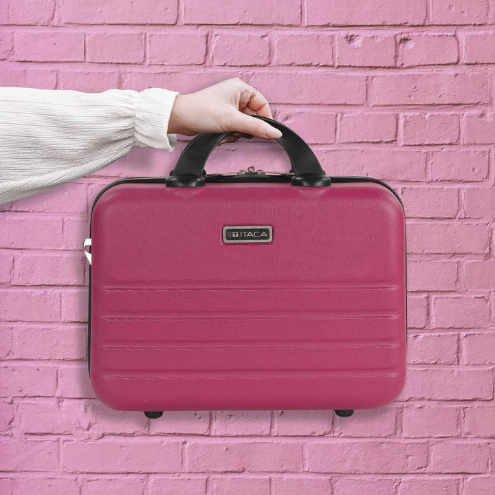 ITACA - Kosmetikkoffer Hartschale Gross, Beautycase Damen, Trolley & Handgepäck Koffer: Beauty Case