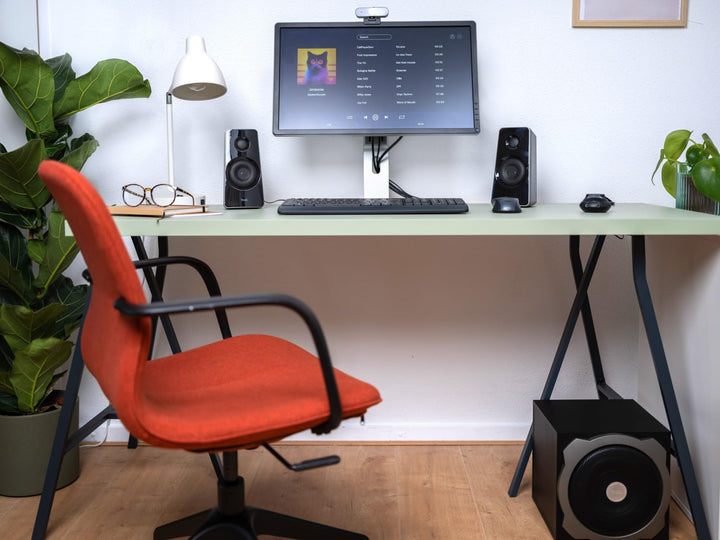 Trust Tytan 2.1 Speaker Set - PC luidspreker met subwoofer, 120 Watt, zwart