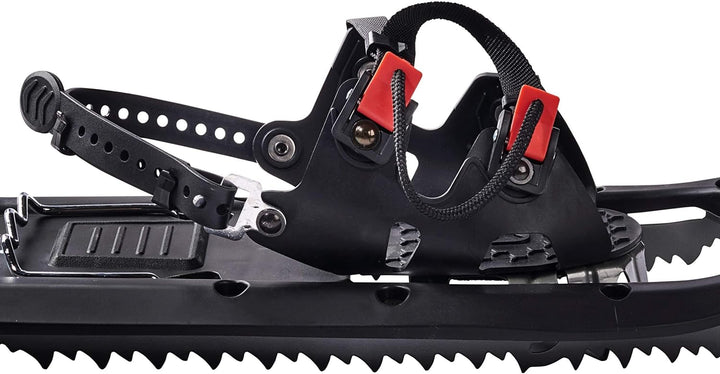 Black Crevice Schneeschuhe Herren & Damen I Schneeschuhe zum Wandern aus leichtem Kunststoff I Schne