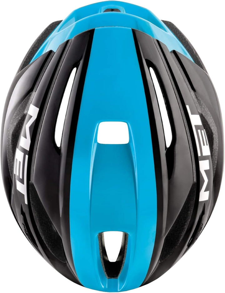 MET Helm Strale L (58-62) 56-58 Mehrfarbig (Schwarz Blau), 56-58 Mehrfarbig (Schwarz Blau)