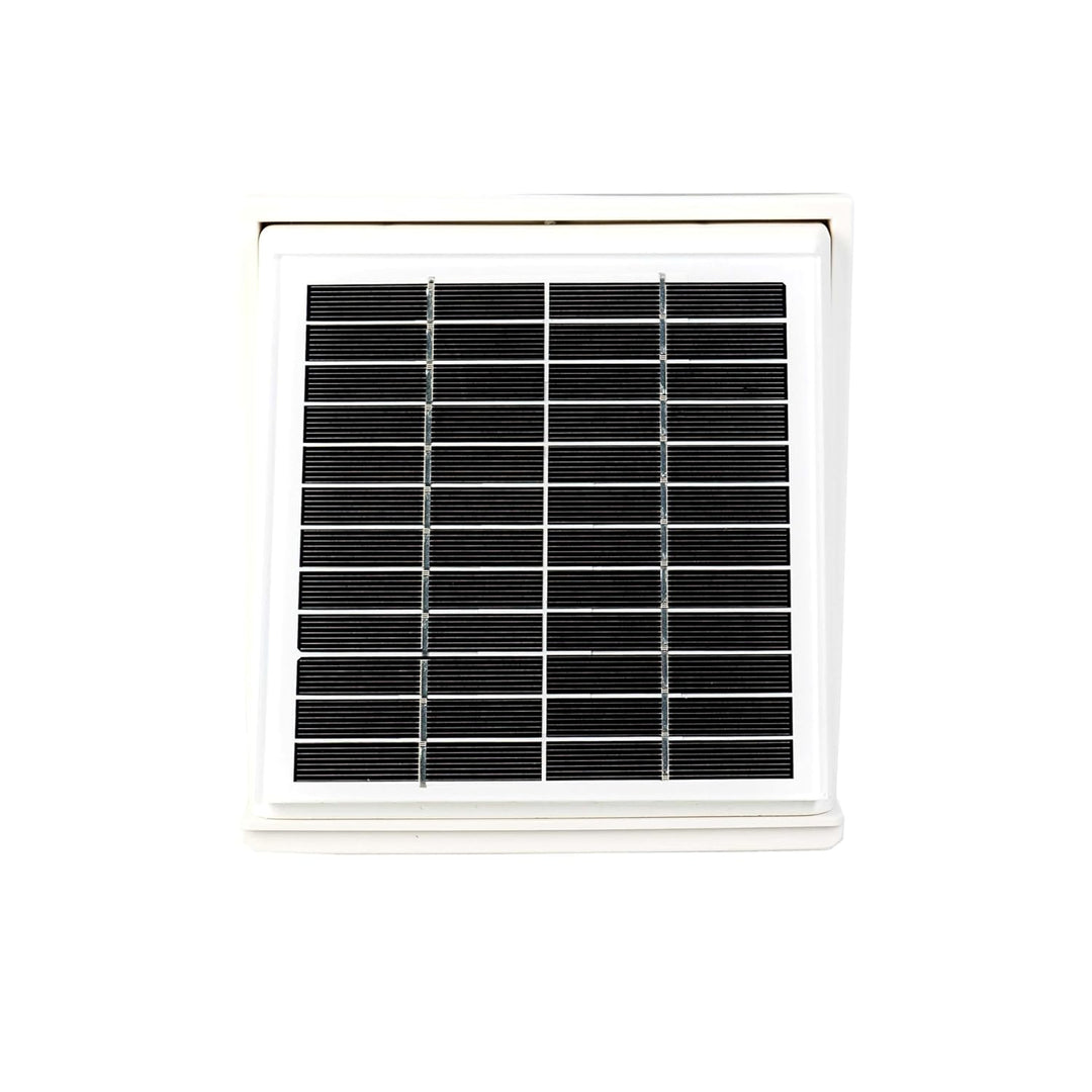 WATTSTUNDE AERO Solarlüfter eckig, solarbetriebener Lüfter für Wohnmobil, Boot, Gartenhaus, Gewächsh