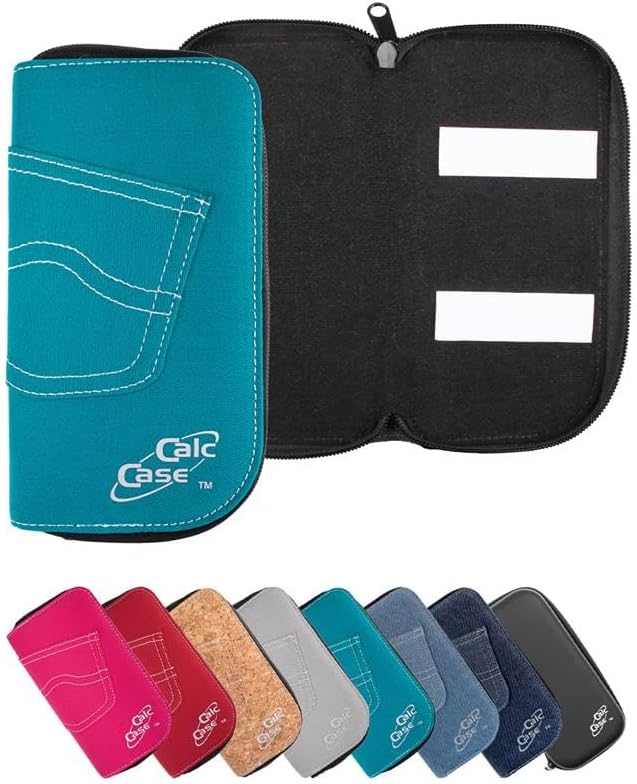 Casio FX 991DE X Schulrechner mit CalcCase Schutztasche, Wissenschaftlicher Taschenrechner – ideal f