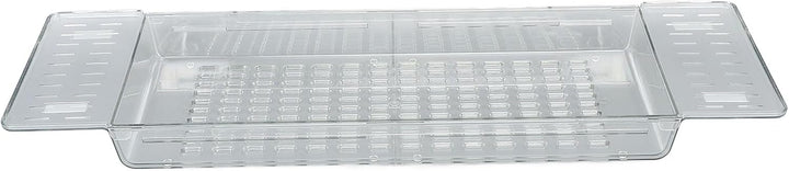 Badewannenablage, Badewannenablage, Abfluss, Verhindert Verrutschen, Ausziehbar, Stark Belastbar, fü