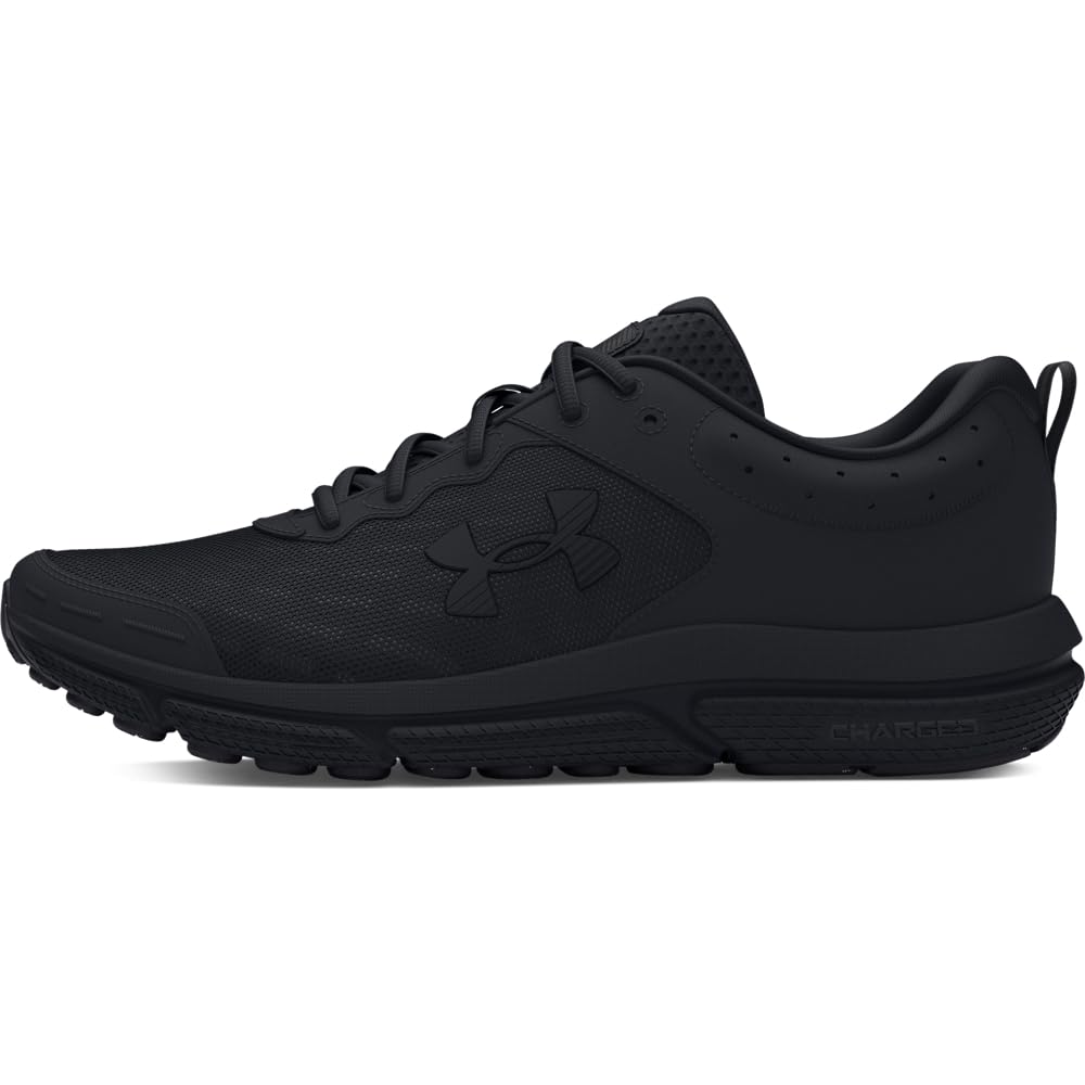 Under Armour Herren Ua Charged Assert 10 Laufschuhe 43 EU Schwarz, 43 EU Schwarz