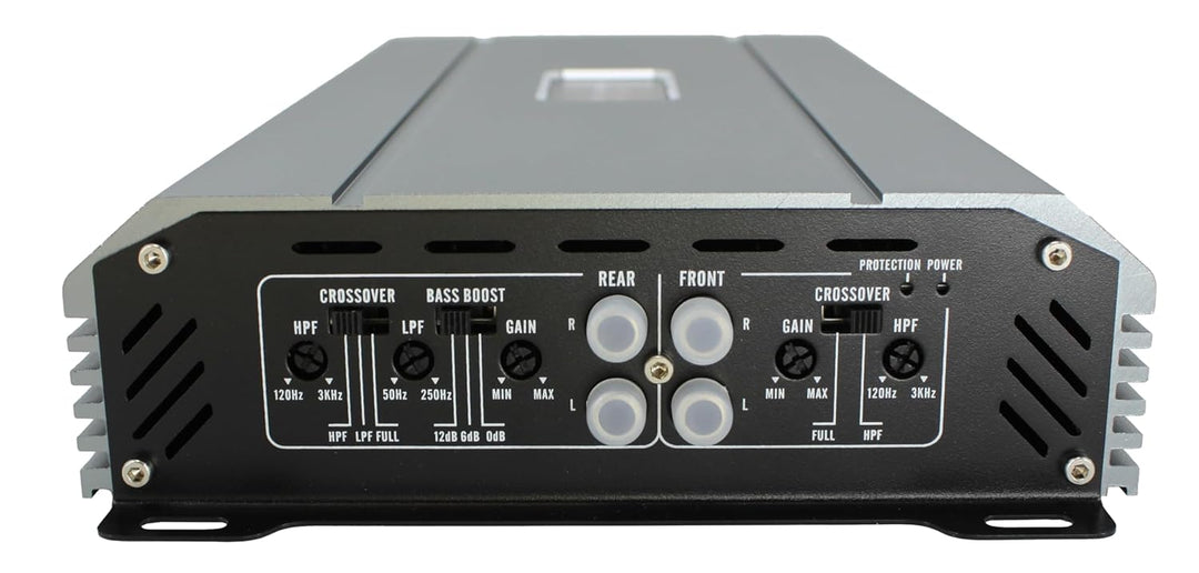 Excalibur X4100.4 Auto Verstärker HiFi Stereo 4 Kanal 2400 Watt Max - Kfz Mini Verstärker Mit 4 x 60