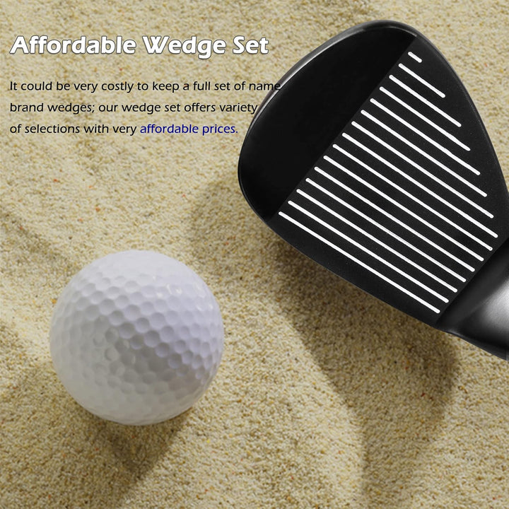 Mile High Life | Geschmiedete Golf-Sandkeil-Sets | Golf Gap Wedge Sets für Anfänger | Lob Wedge Golf