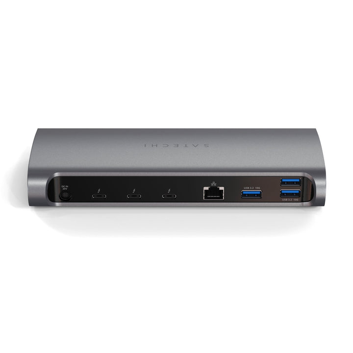 SATECHI Thunderbolt-4 Dockingstation 11-in-1 mit Host-Anschluss, 100W PD, 3X Thunderbolt 4, USB-A 3.