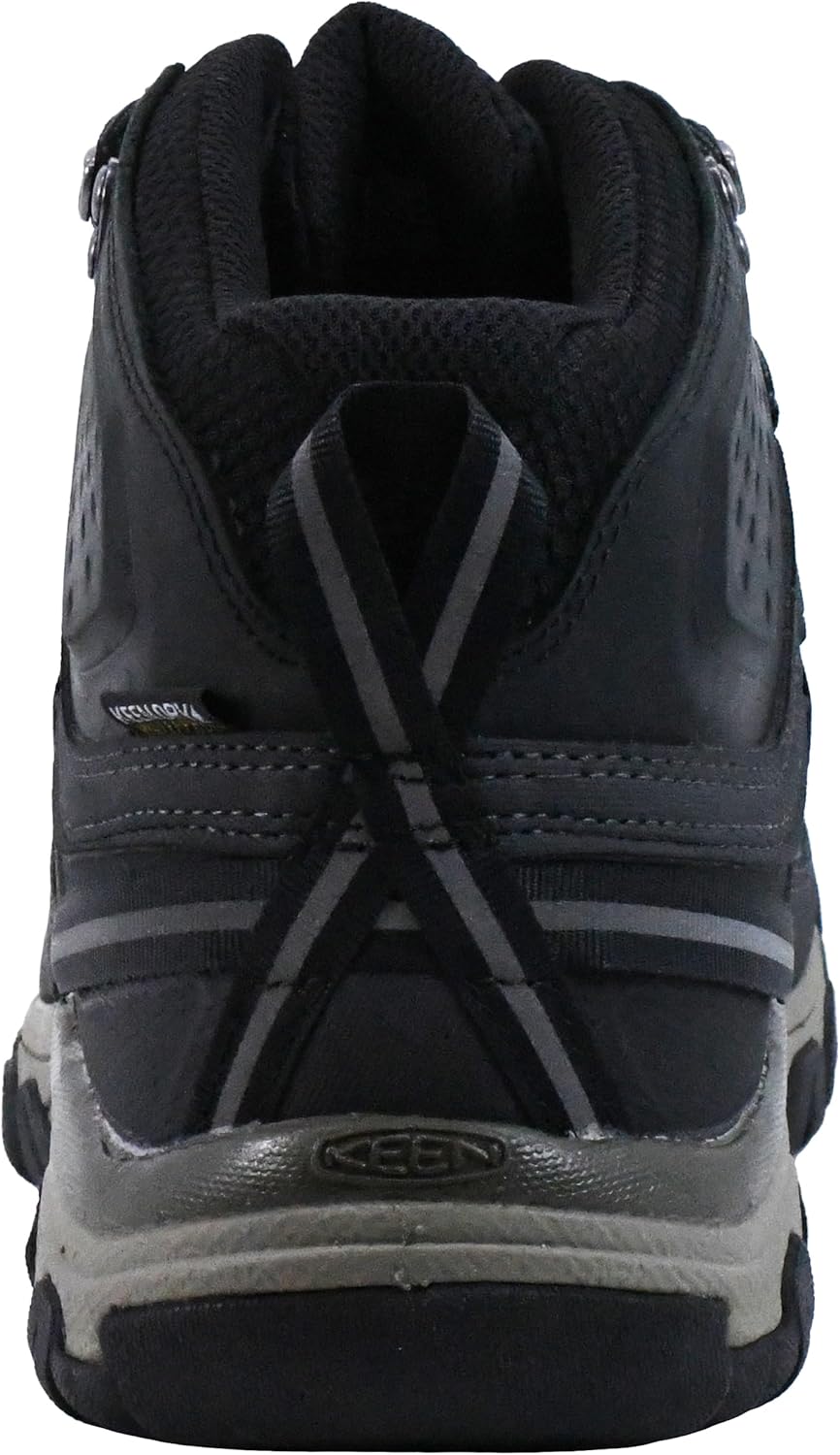 KEEN Targhee III Herren-Wanderstiefel, mittelhoch, wasserdicht 43 EU Schwarz Brindle, 43 EU Schwarz