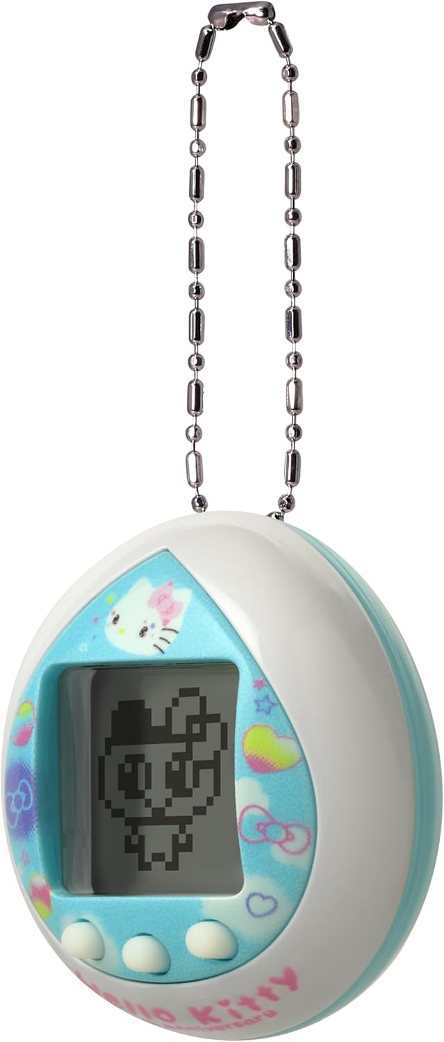 Bandai - Tamagotchi Nano - Hello Kitty Blaue Version - Interaktives Tamagotchi-Tier - Kleines Nano-F