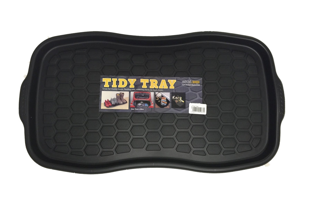 Bosmere N474 Tidy Gepäckraumschale - Kofferraummatte - Schwarz - Kunststoff - Garten