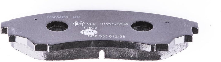 HELLA PAGID 8DB 355 012-381 Bremsbelagsatz - T1603 - Dicke/Stärke: 16.9mm - Bremssystem: Tokico - mi
