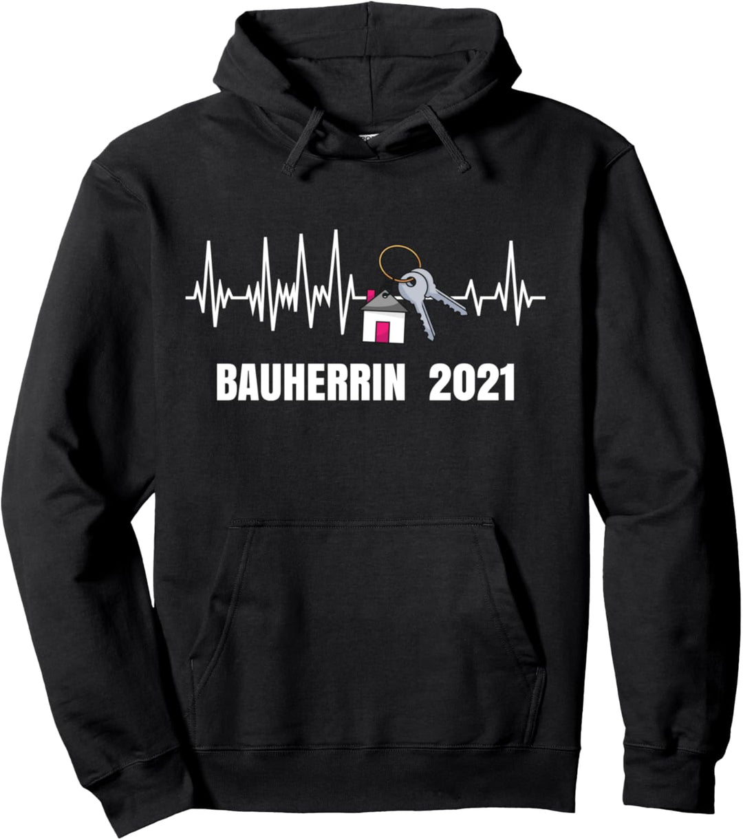 Bauherrin 2021 - Hausbau Richtfest Eigenheim Pullover Hoodie