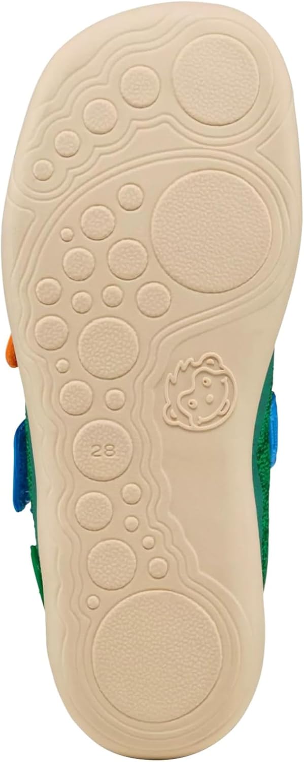 Affenzahn Barfussschuh Knit Happy mit Klettverschluss, Vegan, rutschfest, Flexibel, Reflektierend, b