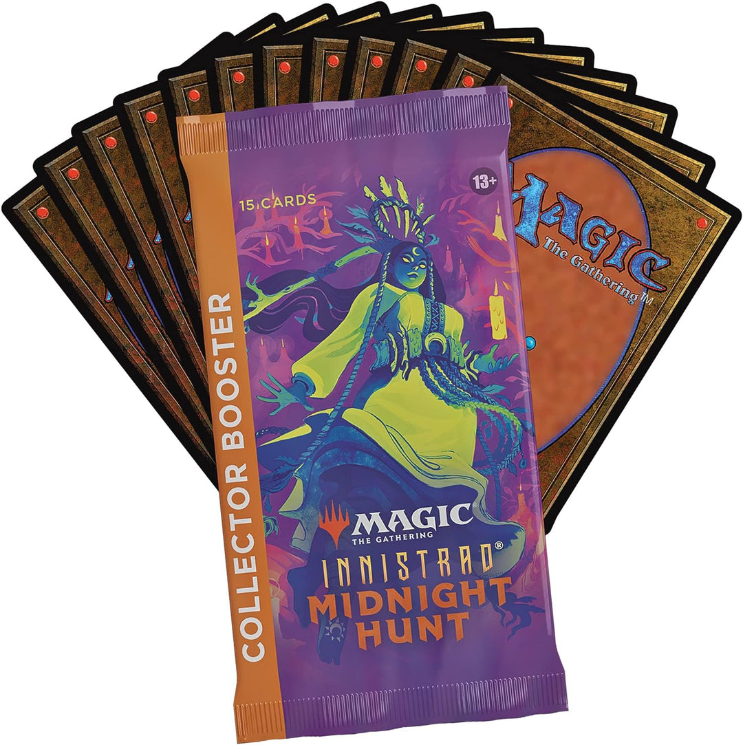 Wizards Of The Coast C89540001 Innistrad: Midnight Hunt Collector Booster Box, Mehrfarbig Zubehör