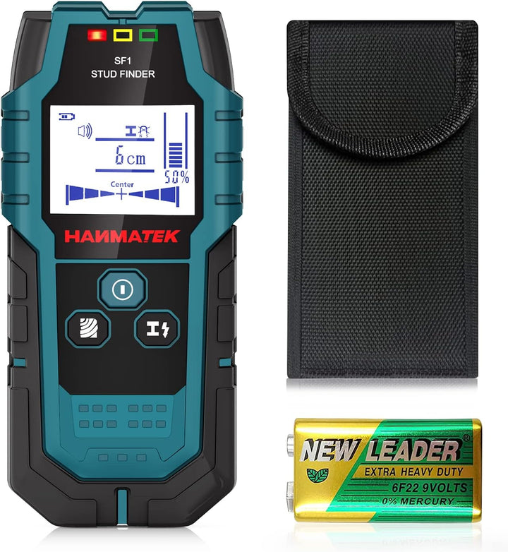 Leitungssucher Ortungsgerät HANMATEK SF1 Wand Scanner Detektor Multifunktional Stud Finde Holz/Eisen