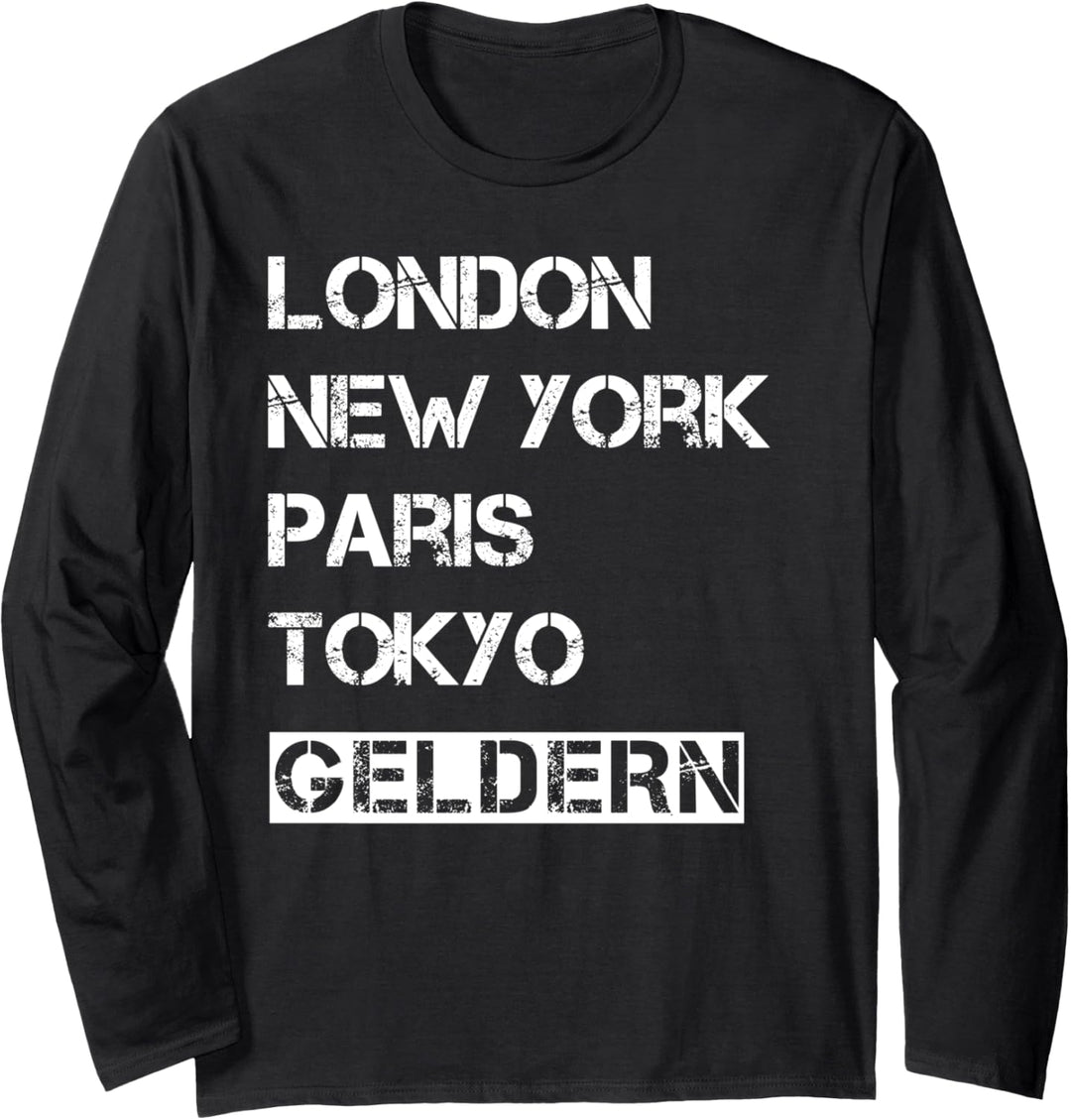 Meine Stadt! Geburtsort & Heimatliebe Geldern Langarmshirt