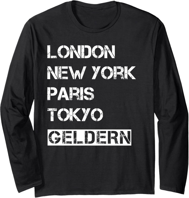 Meine Stadt! Geburtsort & Heimatliebe Geldern Langarmshirt