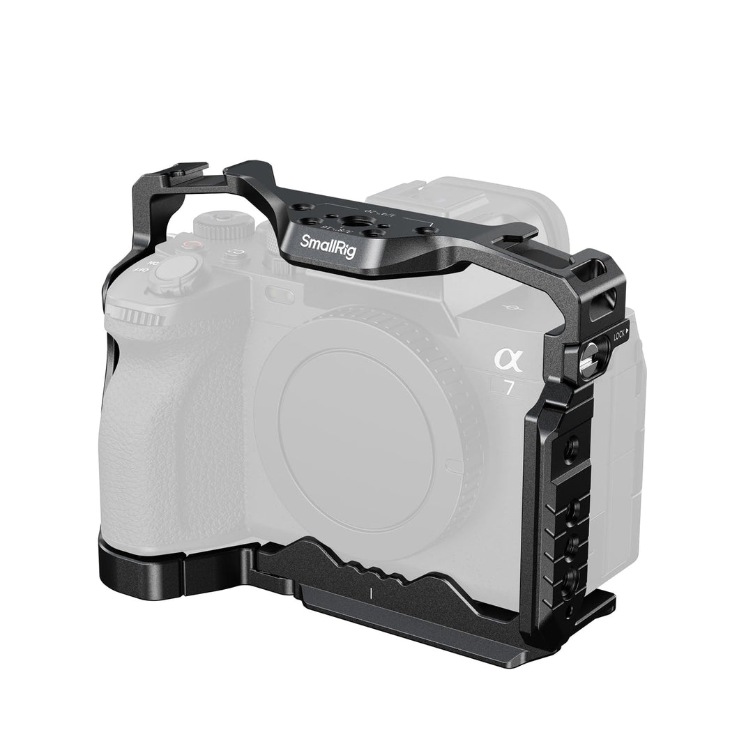 (Aktualisierte Version) SMALLRIG Full Cage Käfig für Sony Alpha 7R V/Alpha 7 IV/Alpha 7S III/Alpha 1