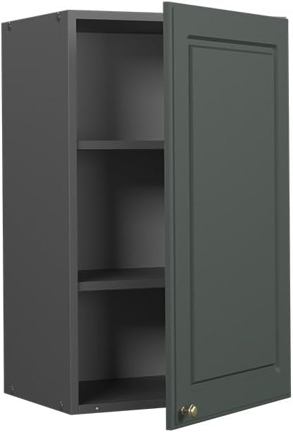 Vicco Hängeschrank Fame-Line, Grün-Gold Landhaus/Anthrazit, 45 cm Grün-gold Landhaus Hängeschrank 45