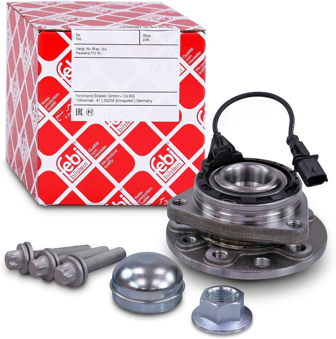 febi bilstein 23377 Radlagersatz mit Radnabe und ABS-Sensor , 1 Stück