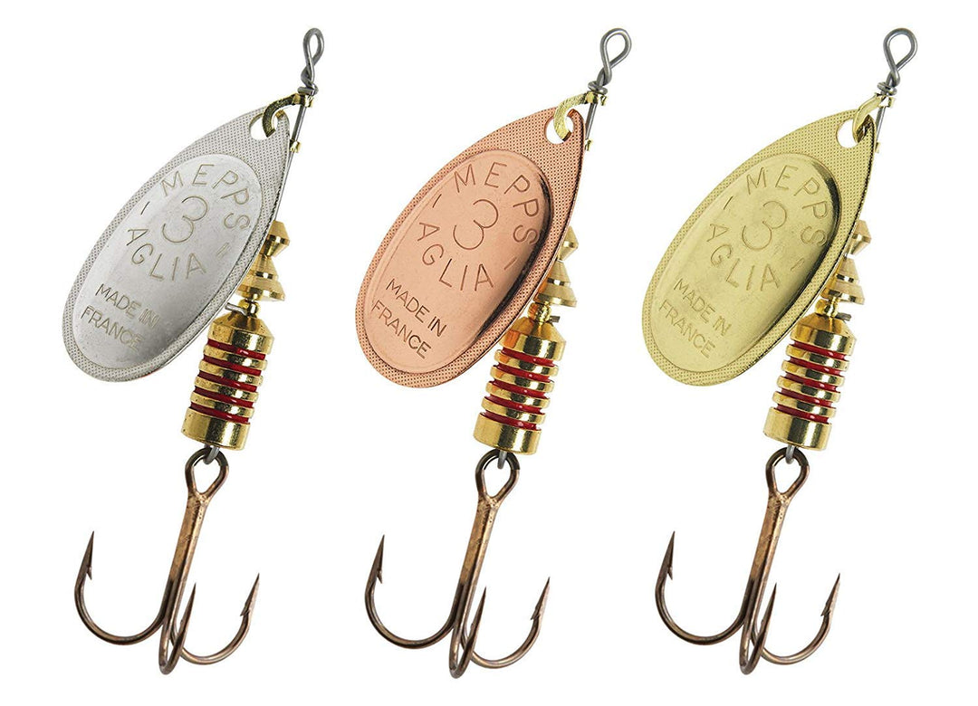 Spinner - Mepps Aglia kupfer Gold, Grösse 2 2, Gold, Grösse 2 2