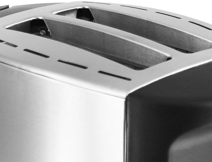 Emerio TO-108275.1 Toaster, Edelstahl, Schwarz