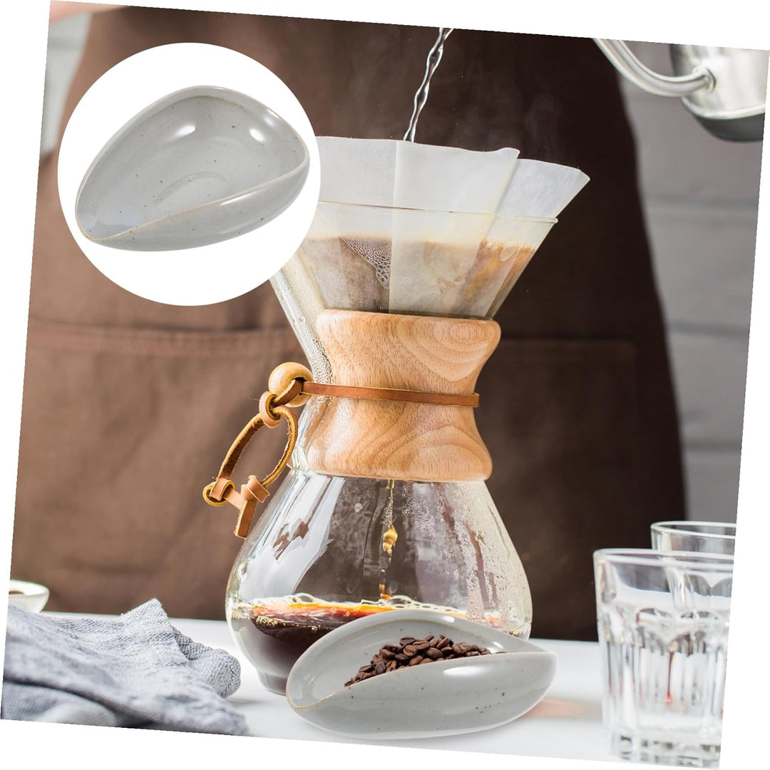Kaffeedosiertablett Aus Keramik Dosierbecher Für Kaffeebohnen Kaffeebohnenbehälter Zum Wiegen Auffan
