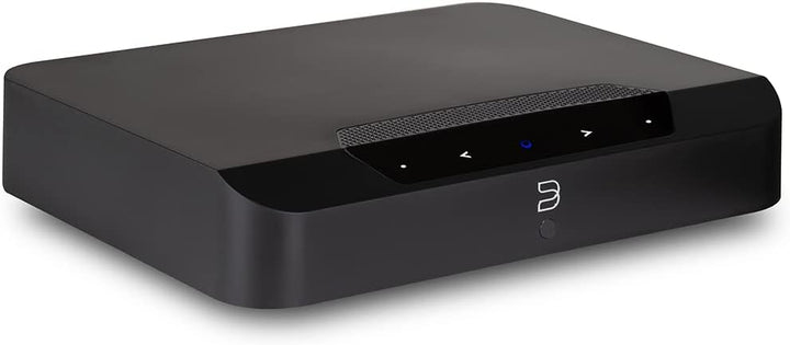 Bluesound Powernode Edge kompakter kabelloser hochauflösender Multiroom Musik-Streamer - Schwarz Bla