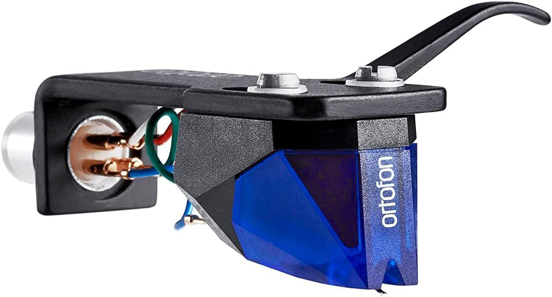 Ortofon 2M Blue Premounted - 2M Blue Tonabnehmer montiert am SH-4 Black Headshell | einfache Montage