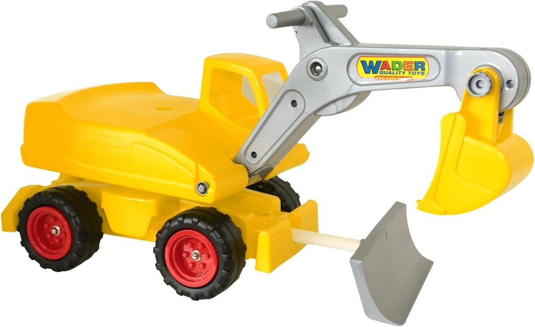 Wader Quality Toys Megabagger (Sitzbagger) Mehrfarbig, Mehrfarbig