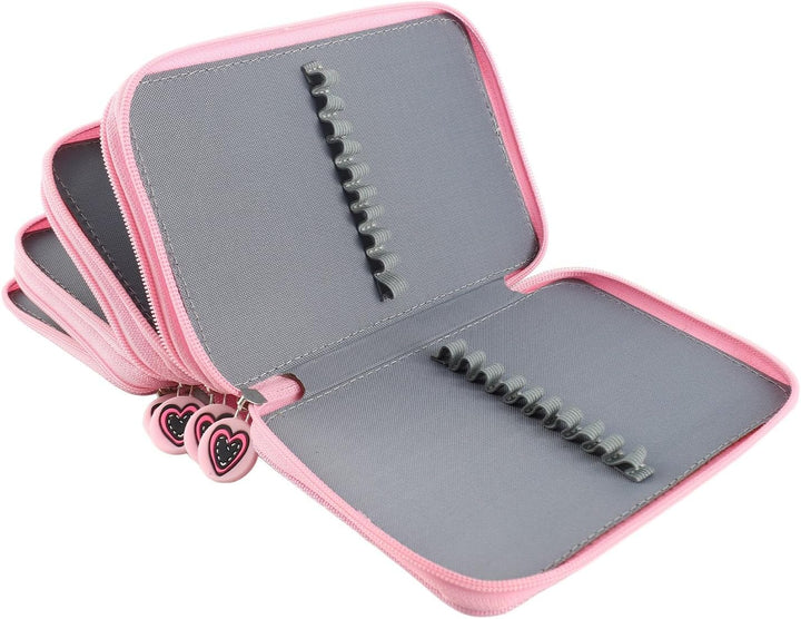 Yosoo 72pcs Buntstift Tragetasche Grosser Oxford-Mehrschicht-Bleistift-Organizer mit grosser Kapazit