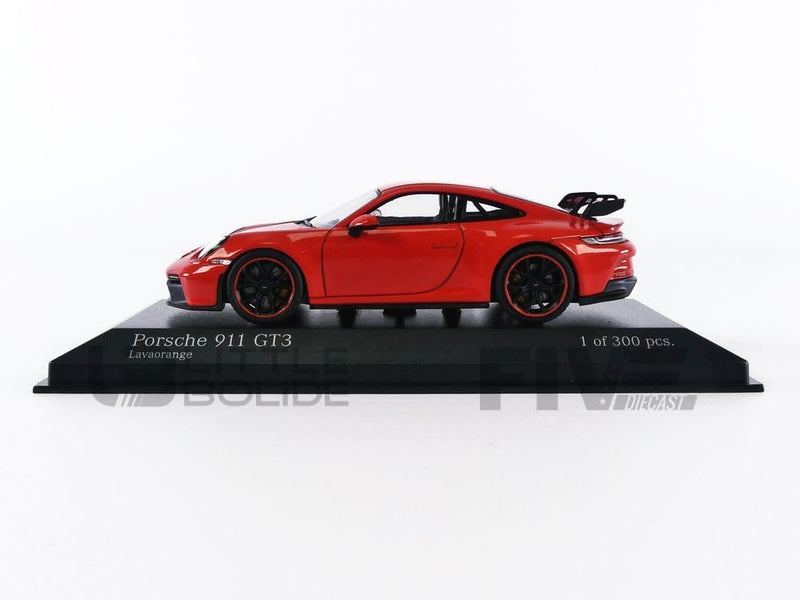 Minichamps Porsche 911 (992) GT3 2020 orange Modellauto 1:43, 410069200