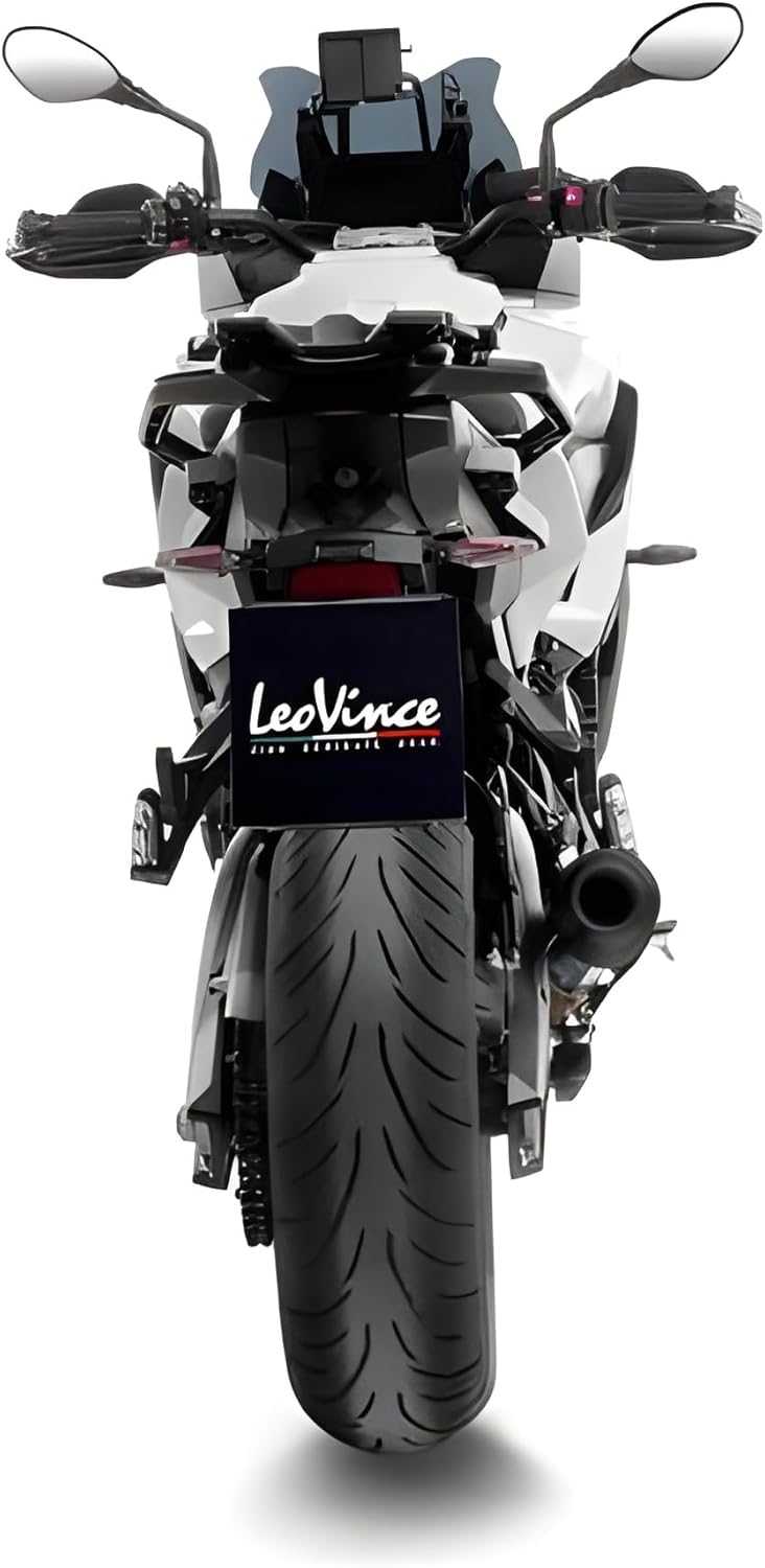 Endschalldämpfer LeoVince SLIP-ON SBK LV-10 FULL BLACK, Edelstahl schwarz, mit Zulassung für BMW S 1