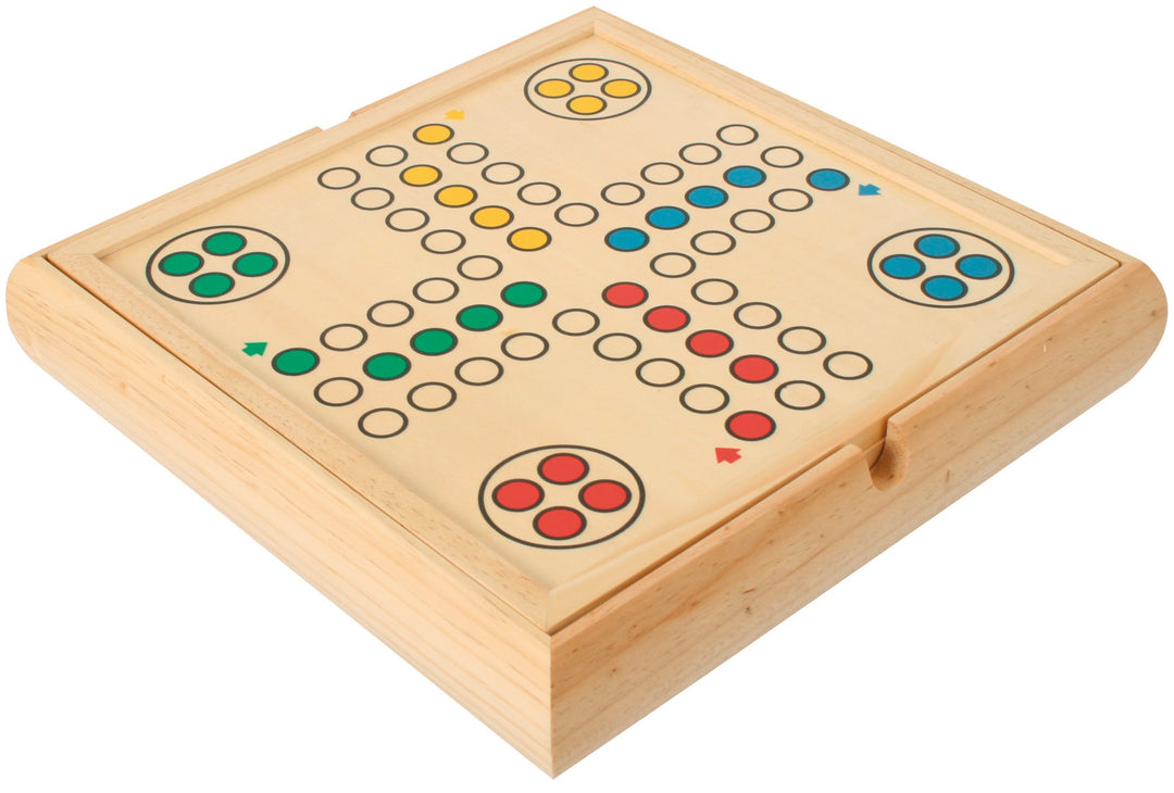 Bartl 101801 Spielesammlung gross mit 9 verschiedenen Gesellschaftsspielen aus Holz