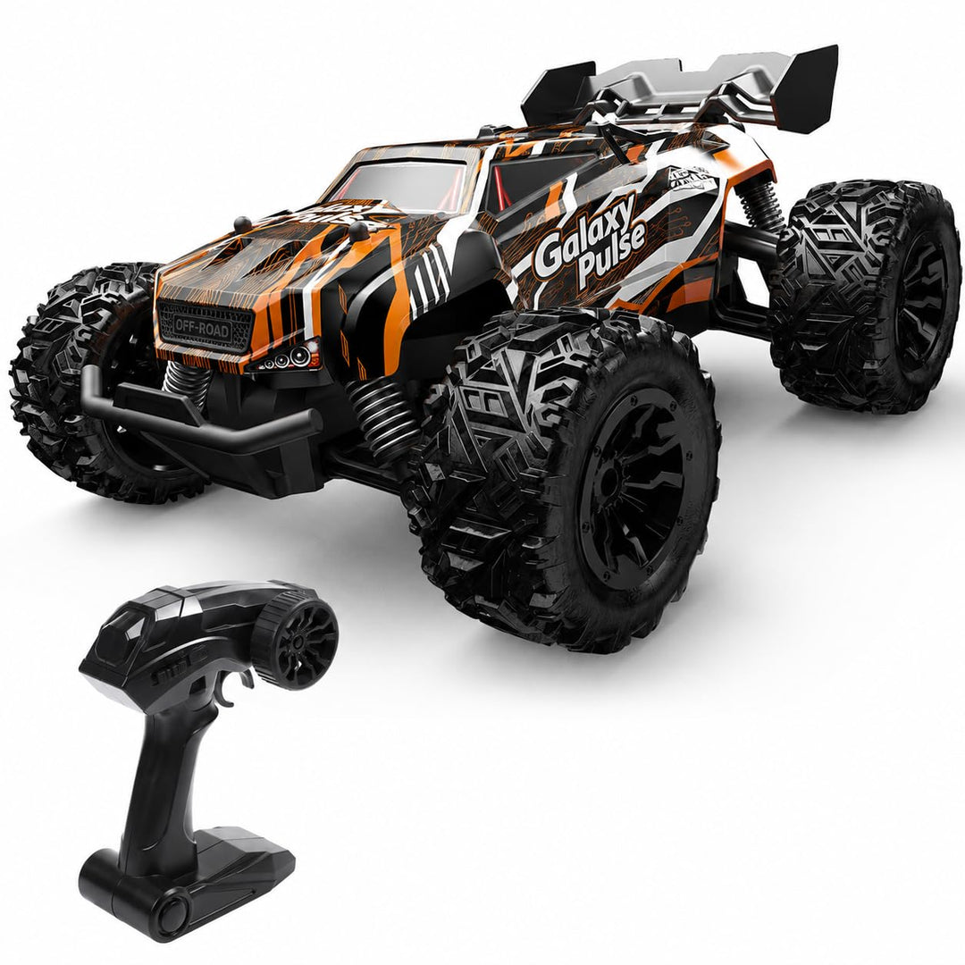 DEERC Ferngesteuertes Auto, 2.4Ghz Leuchtende RC Autos mit 2 wiederaufladbaren Batterien für 40 Minu