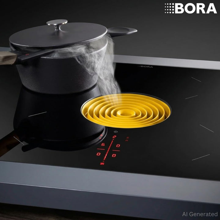 BORA PUEDS Original Einströmdüse Sonnengelb für PURE, Dunstabzug, Kochfeld Zubehör, Gelb
