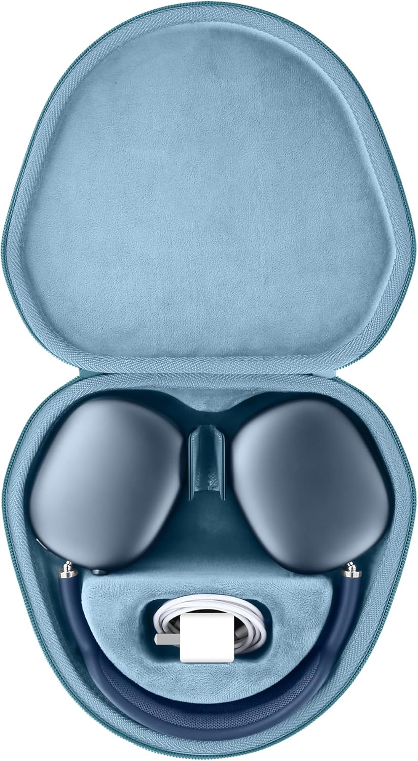 co2CREA Tragetasche kompatibel mit Apple AirPods Max Kopfhörern, versetzt Kopfhörer sofort in den Sc