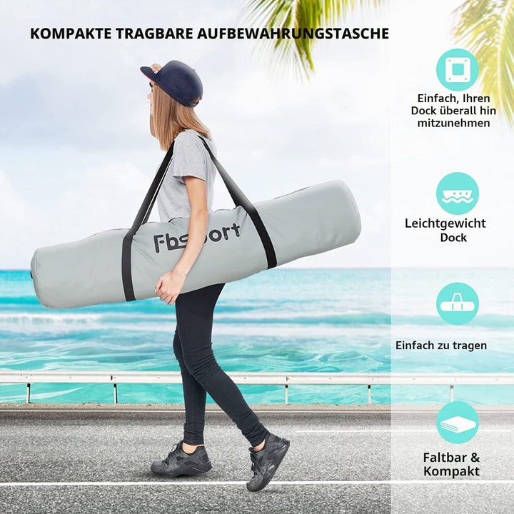 Aufblasbare Dock Schwimmende Plattform Aufblasbare Wasserhängematte, Multi Personen Aufblasbares Sch