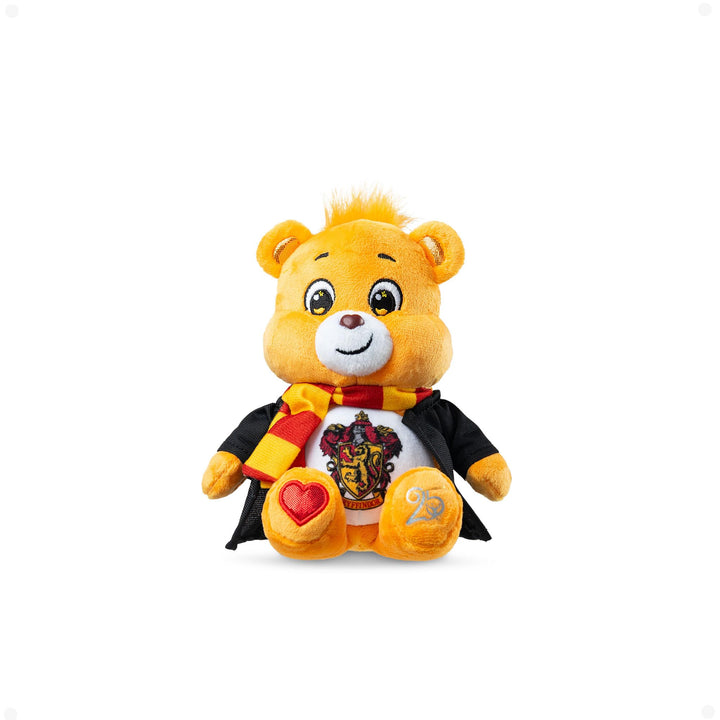 Care Bears Harry Potter Gryffindor Tenderheart Bär, 20 cm, Plüsch, offizielles Hogwarts-Haus, Sammle
