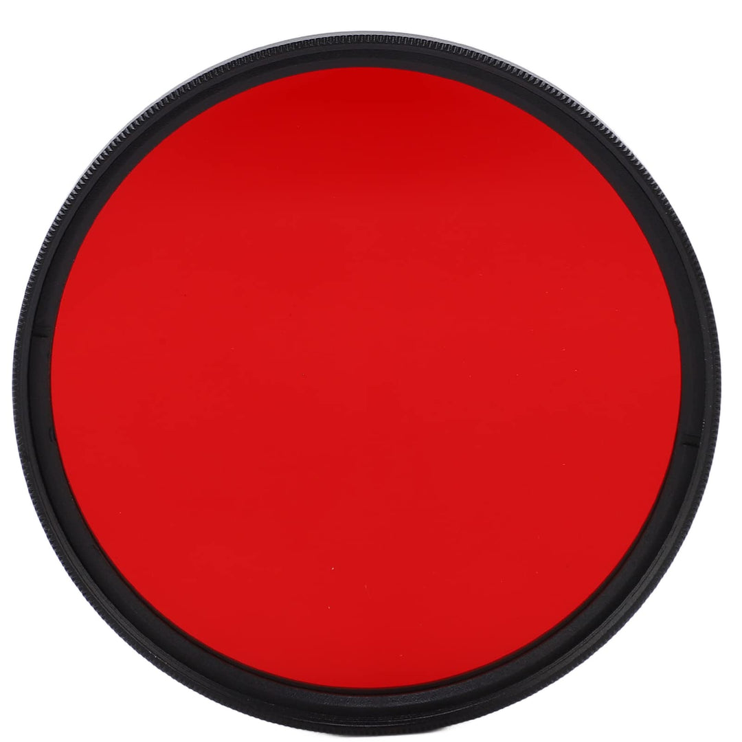 Roter Farbfilter für 67mm 62mm 58mm 55mm 52mm Kameraobjektiv Objektivfilter aus optischem Glas für A