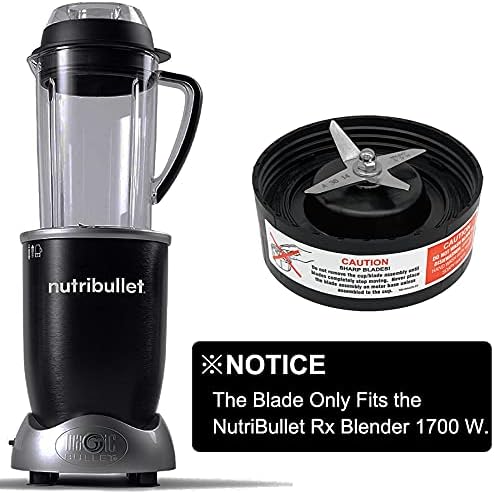 Ersatz Entsafter Klingen für NutriBullet Rx Standmixer 1700 W, Nutribullet Rx Ersatzteile 1 Stück, 1