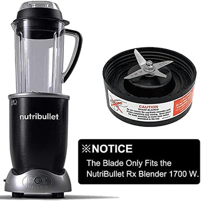 2 Stk Ersatz Entsafter Klingen für NutriBullet Rx Standmixer 1700 W, Nutribullet Rx Ersatzteile 2 St