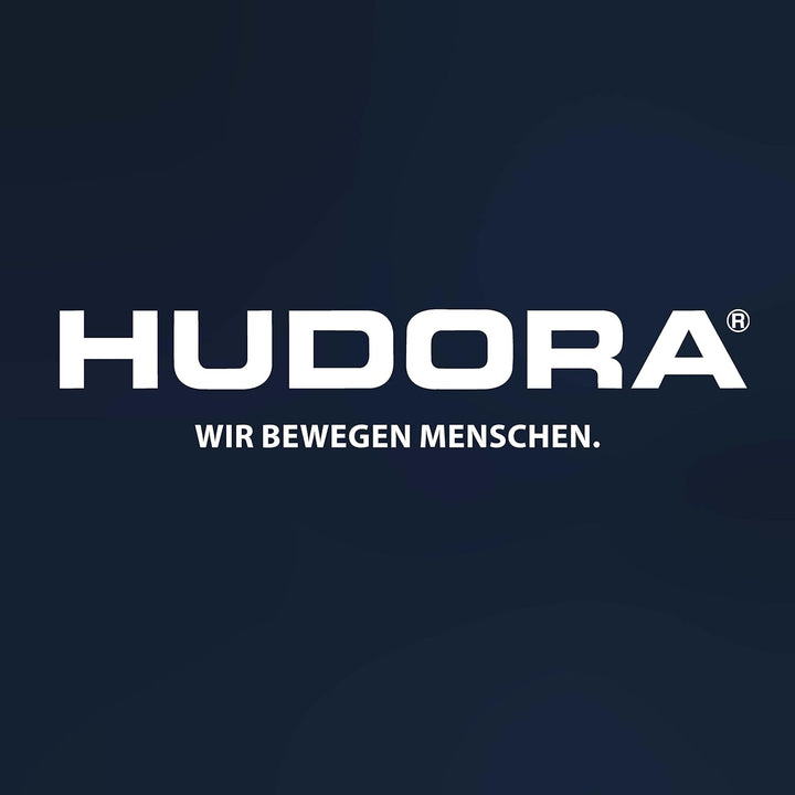 HUDORA Turnreck Fabian Standard/Pro - einfache/doppelte Turnstange & Roller für Erwachsene – Klappba