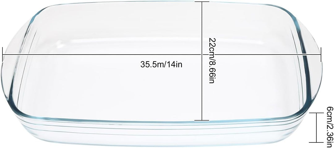 2.32L Chafing Dish Speisewärmer Dishes Wärmebehälter für Haushalt | 40 * 20 * 12cm | EIN Fach/Zwei F