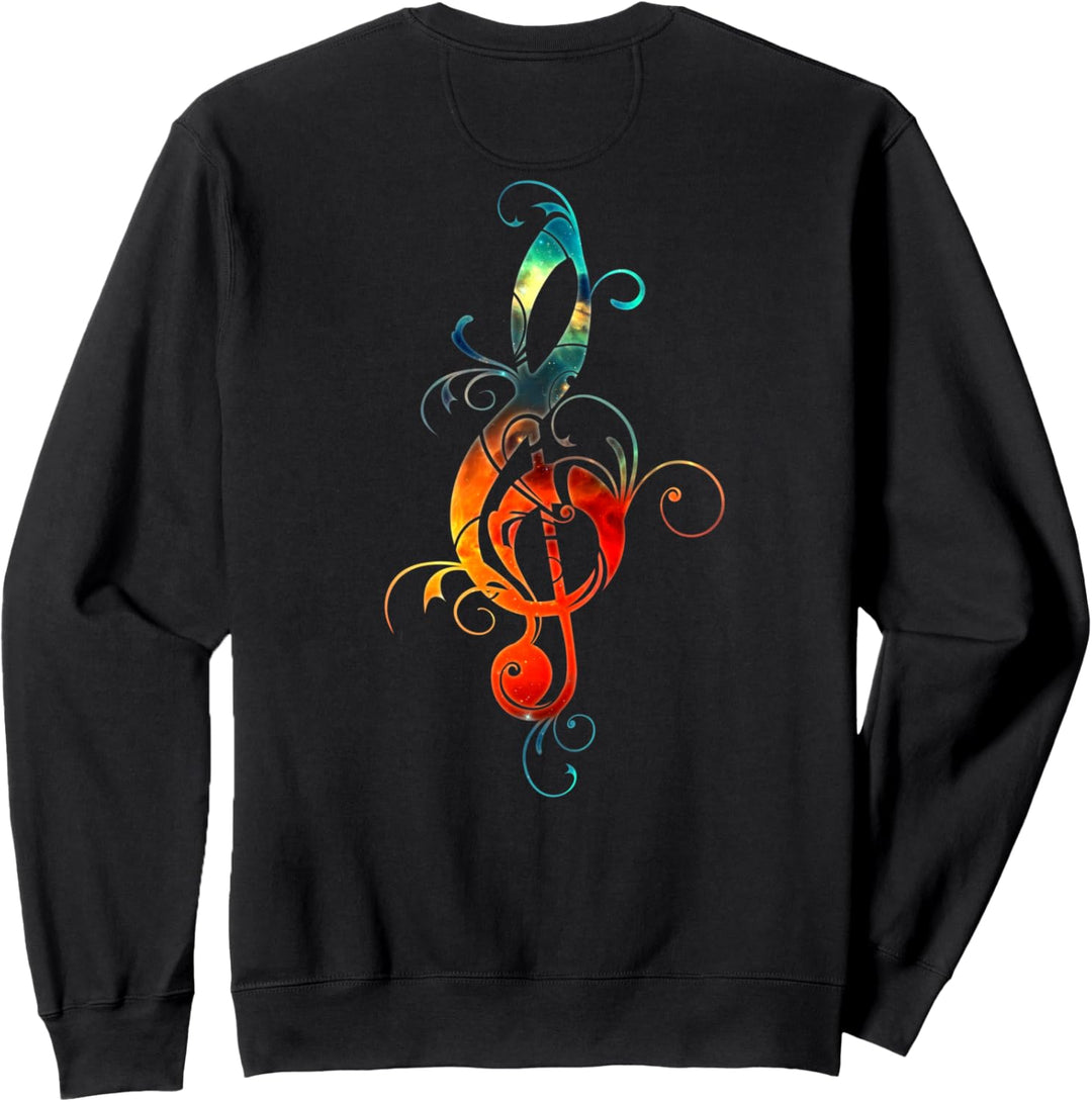 Violinschlüssel, Musik, Symbol, Musiknoten, Notenblätter Sweatshirt
