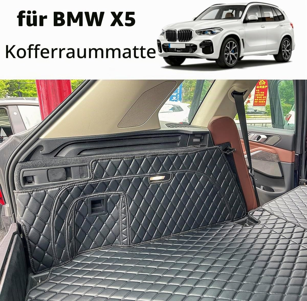 Kofferraumwanne kompatibel mit BMW X5 G05 2019-2026 (nur passend für 5-Sitzer, Nicht geeignet für 45